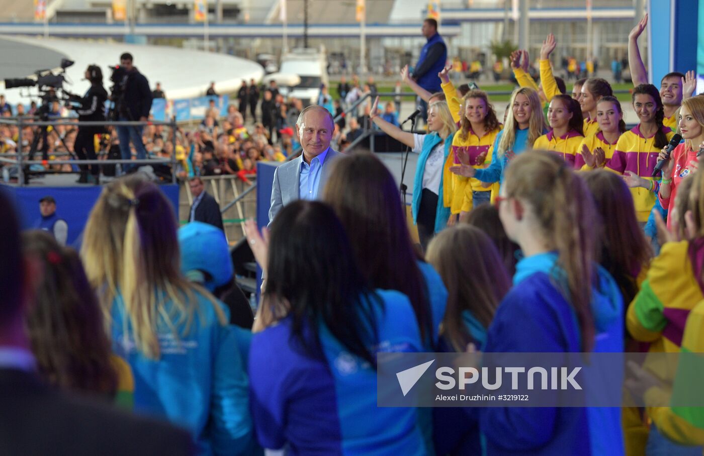 President Putin attends 19th World Festival of Youth and Students