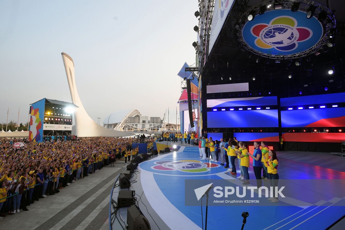 President Putin attends 19th World Festival of Youth and Students