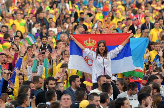 President Putin attends 19th World Festival of Youth and Students