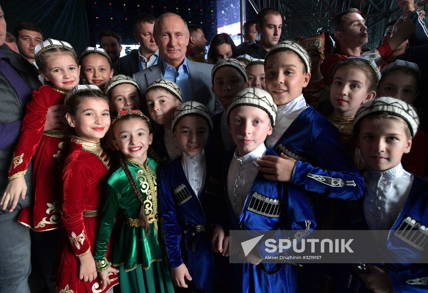 President Putin attends 19th World Festival of Youth and Students