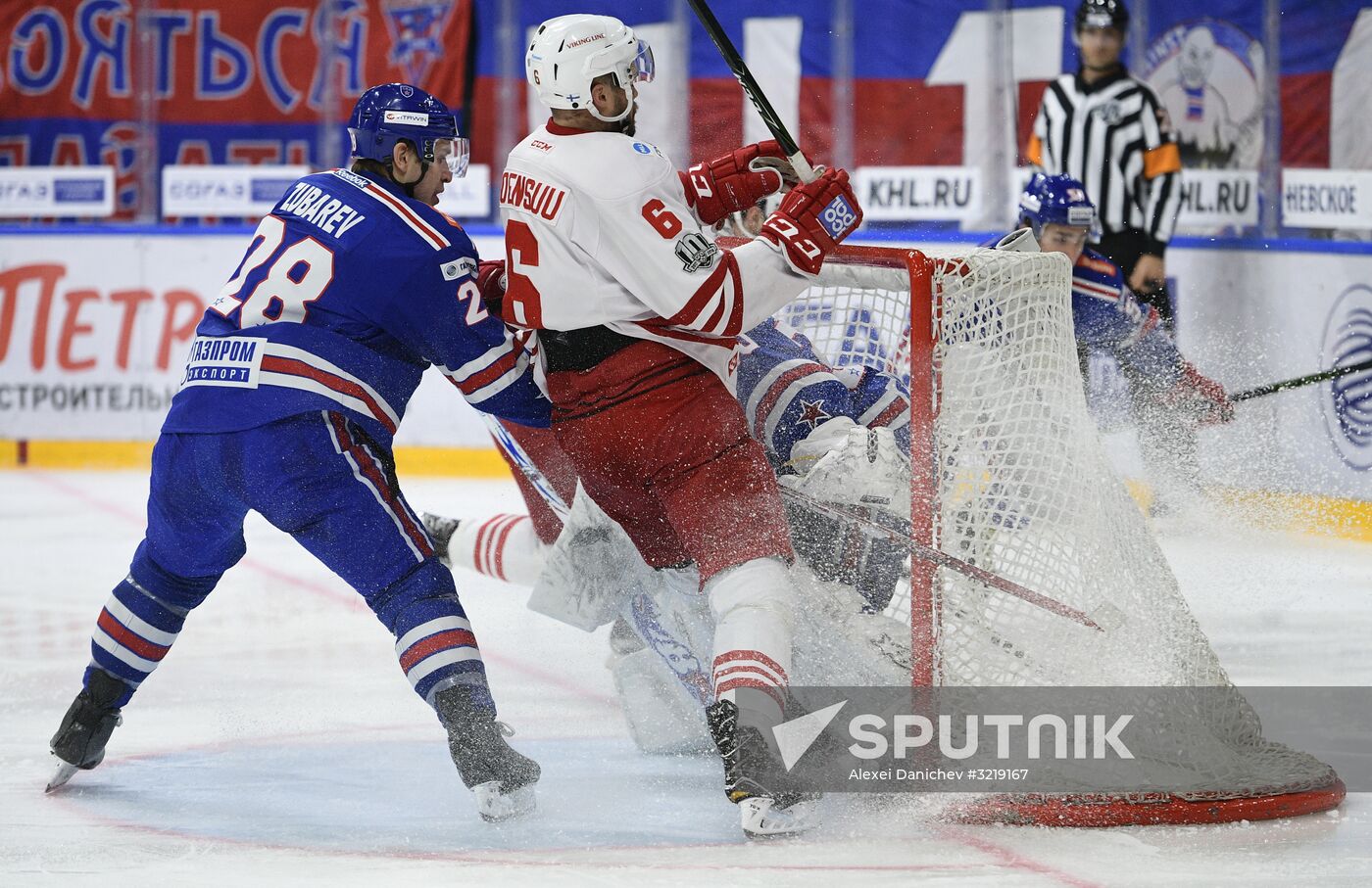 Ice hockey. KHL. SKA vs. Jokerit