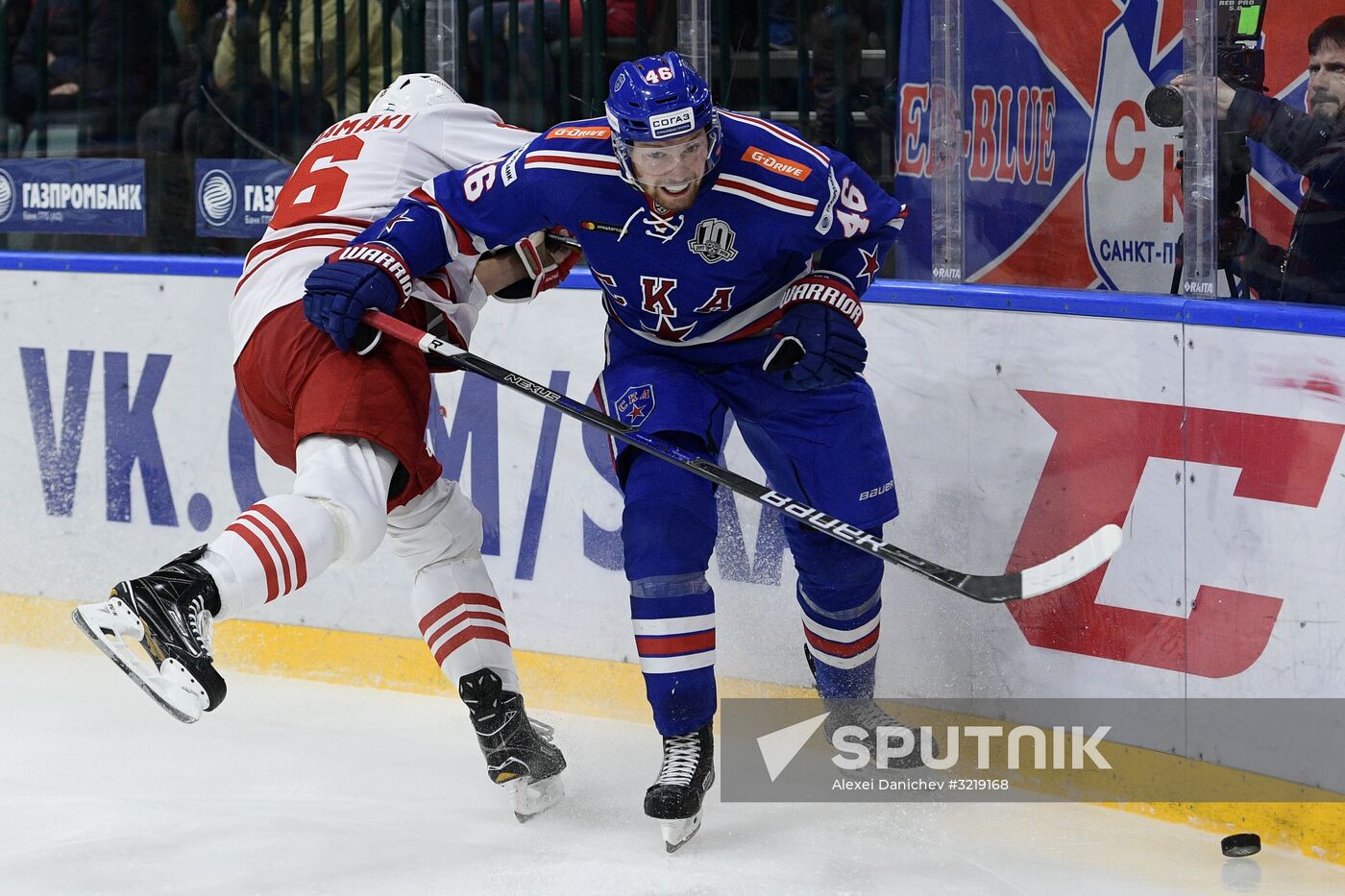 Ice hockey. KHL. SKA vs. Jokerit