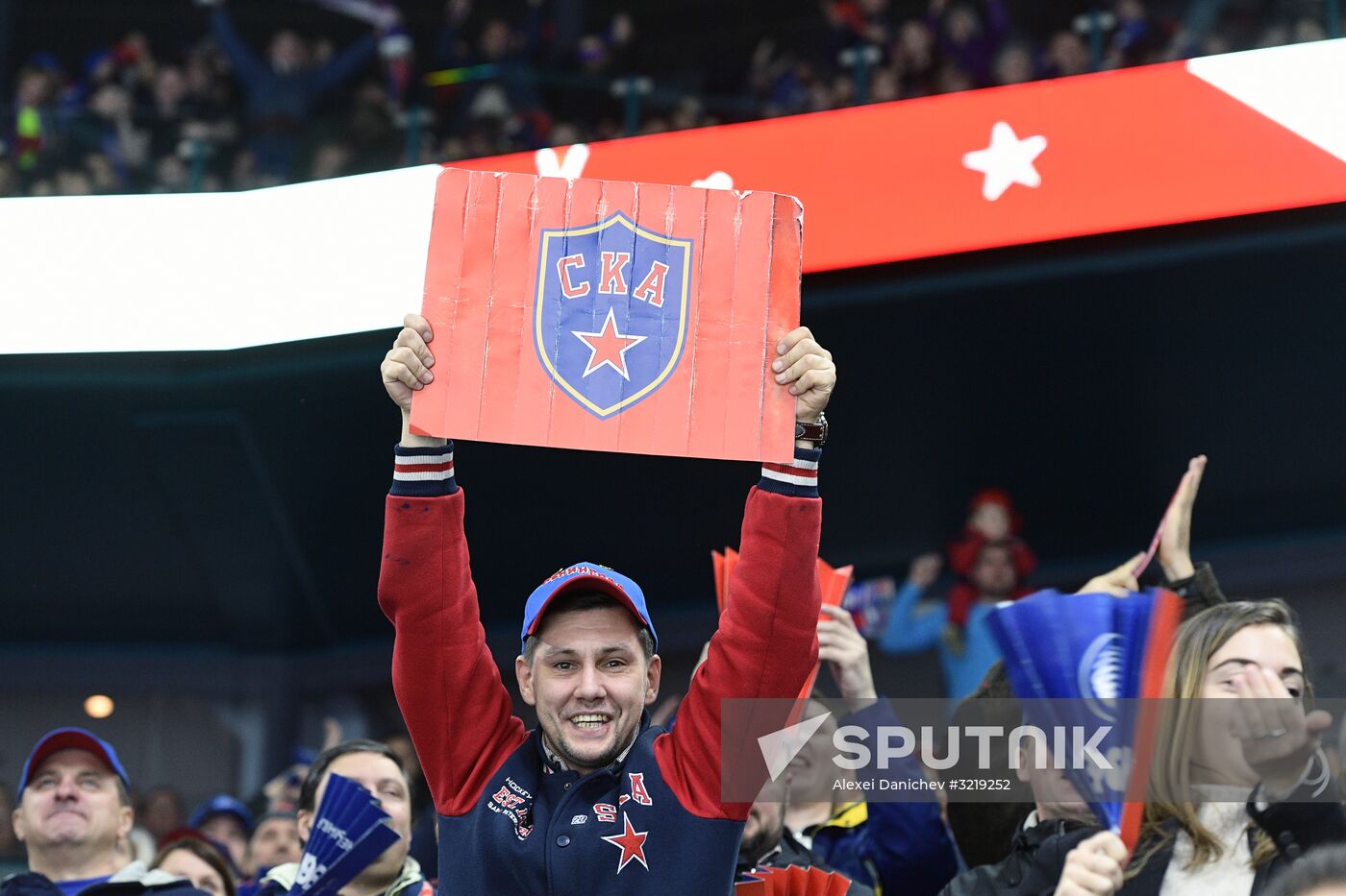 Ice hockey. KHL. SKA vs. Jokerit