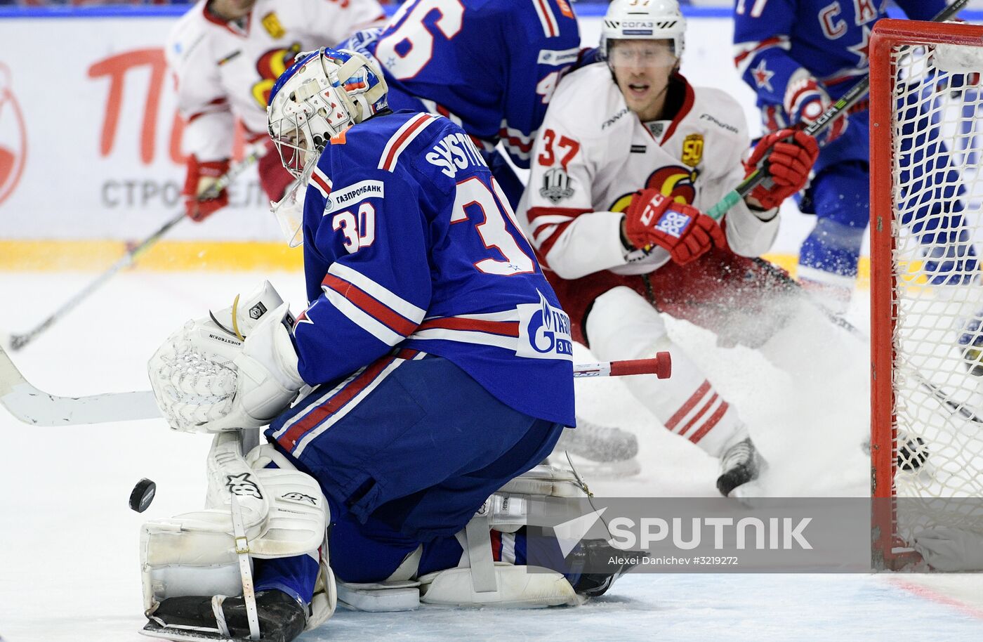 Ice hockey. KHL. SKA vs. Jokerit