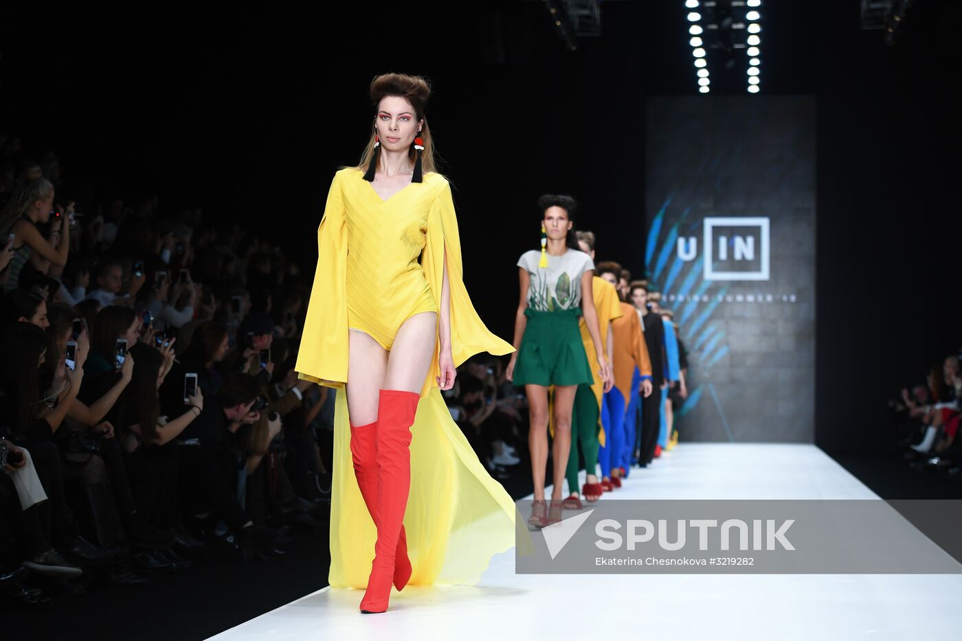 Mercedes-Benz Fashion Week Russia. Day One