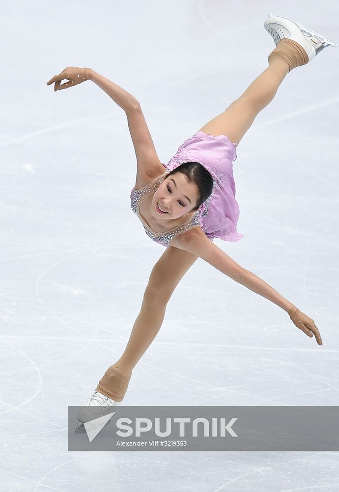 ISU Grand Prix of Figure Skating. Stage One. Women's free skate