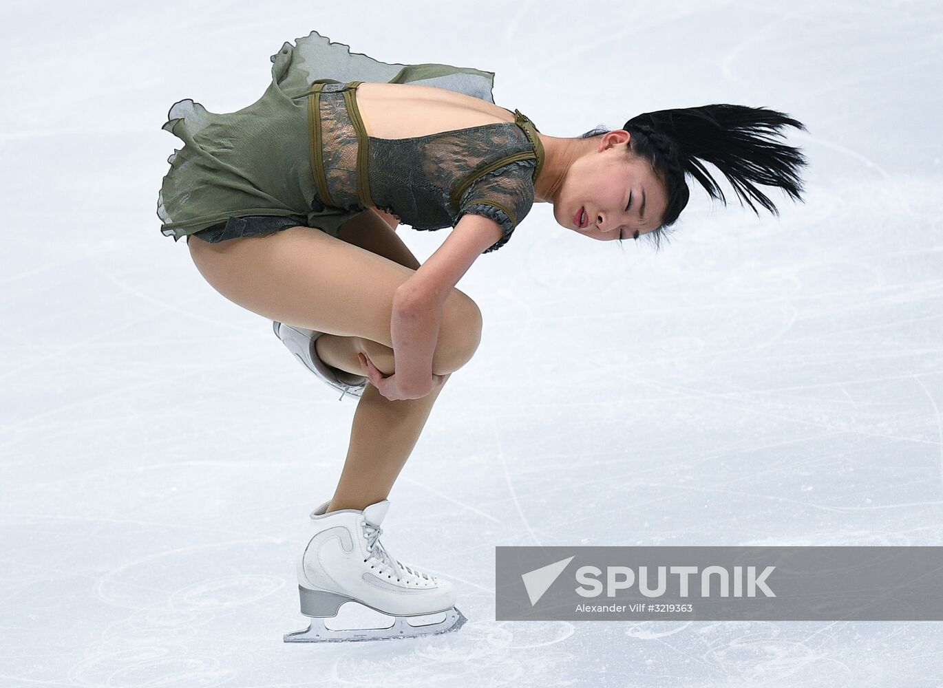 ISU Grand Prix of Figure Skating. Stage One. Women's free skate