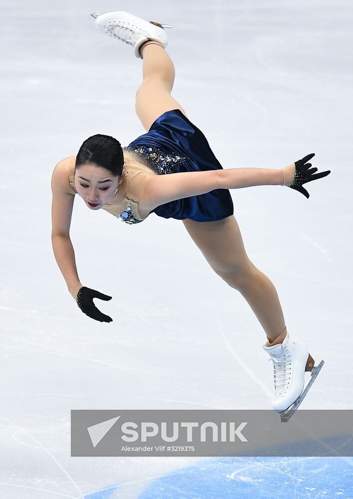 ISU Grand Prix of Figure Skating. Stage One. Women's free skate