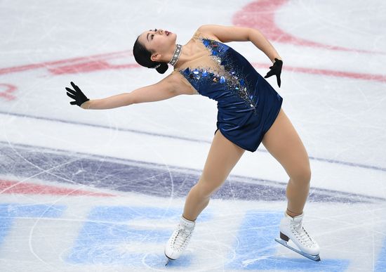 ISU Grand Prix of Figure Skating. Stage One. Women's free skate