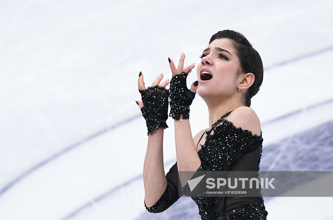 ISU Grand Prix of Figure Skating. Stage One. Women's free skate
