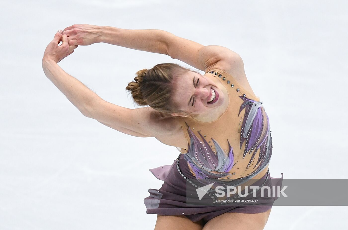 ISU Grand Prix of Figure Skating. Stage One. Women's free skate