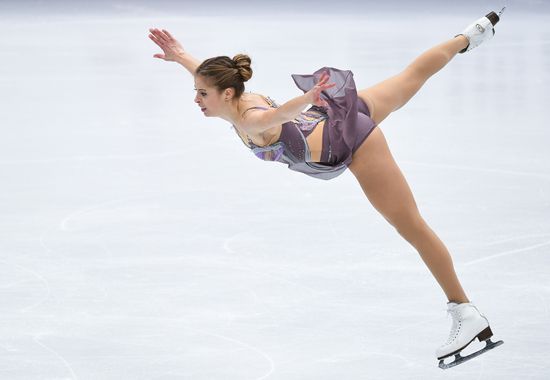 ISU Grand Prix of Figure Skating. Stage One. Women's free skate