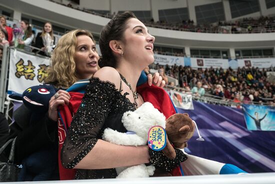 ISU Grand Prix of Figure Skating. Stage One. Women's free skate