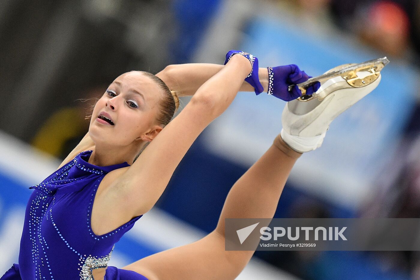 ISU Grand Prix of Figure Skating. Stage One. Women's free skate