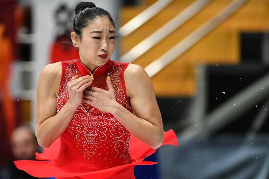 ISU Grand Prix of Figure Skating. Stage One. Women's free skate