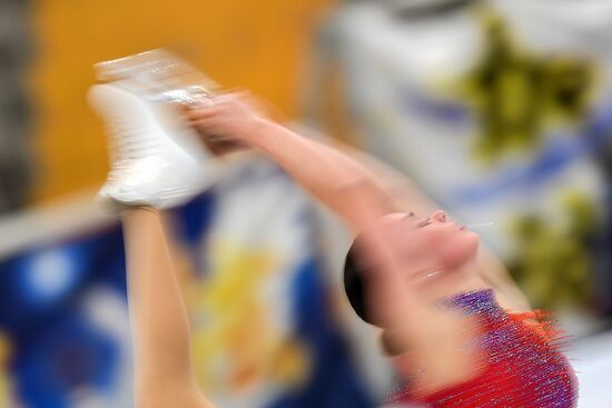 ISU Grand Prix of Figure Skating. Rostelecom Cup. Women's free skate