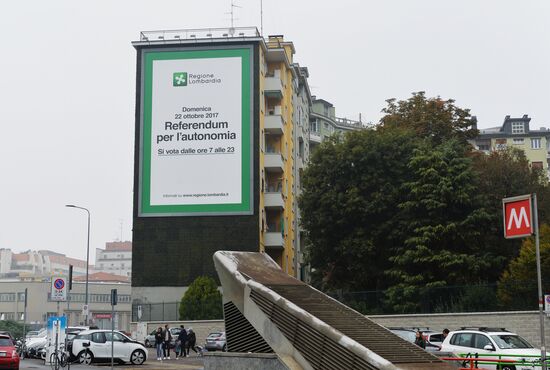 Referendum on autonomy of Lombardy