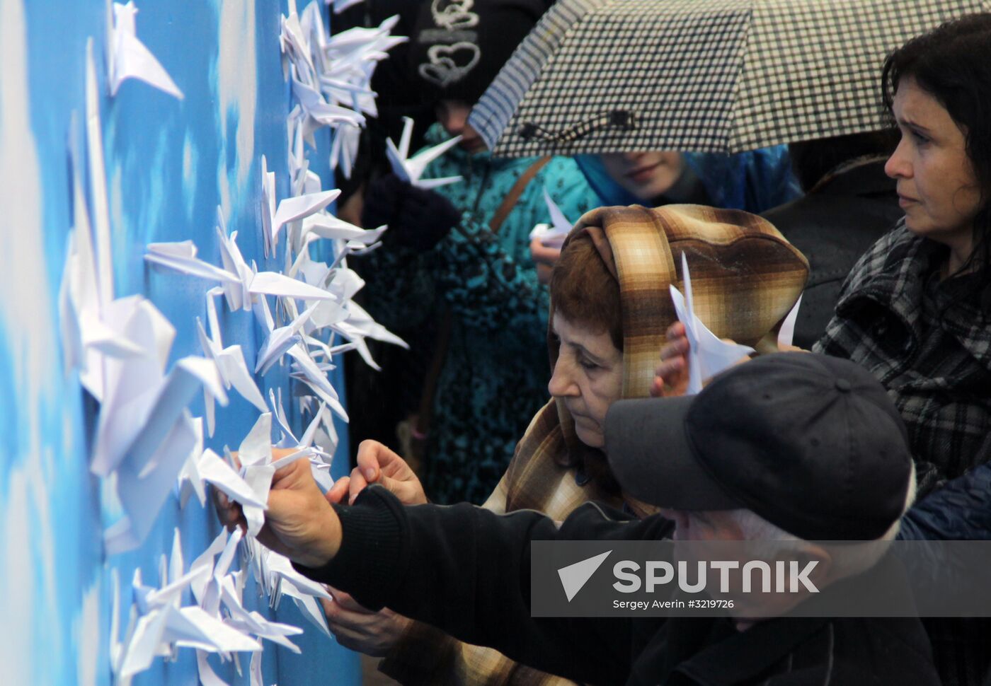 White Cranes Commemoration Day of Fallen Soldiers