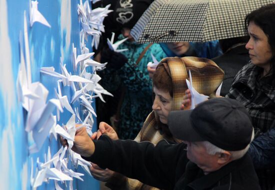 White Cranes Commemoration Day of Fallen Soldiers