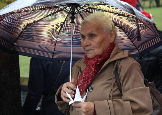 White Cranes Commemoration Day of Fallen Soldiers