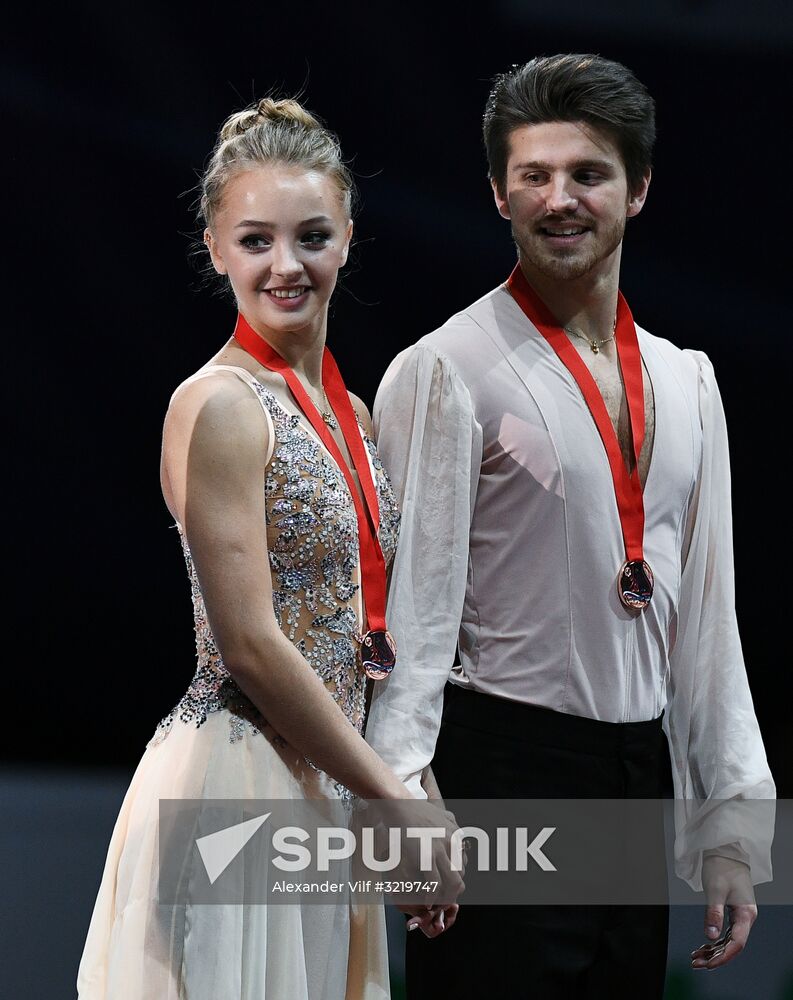 ISU Grand Prix of Figure Skating. Stage one. Awards ceremony
