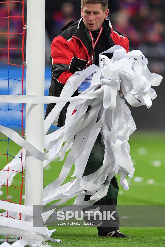 Football. Russian Premier League. CSKA vs. Zenit
