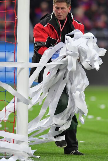 Football. Russian Premier League. CSKA vs. Zenit