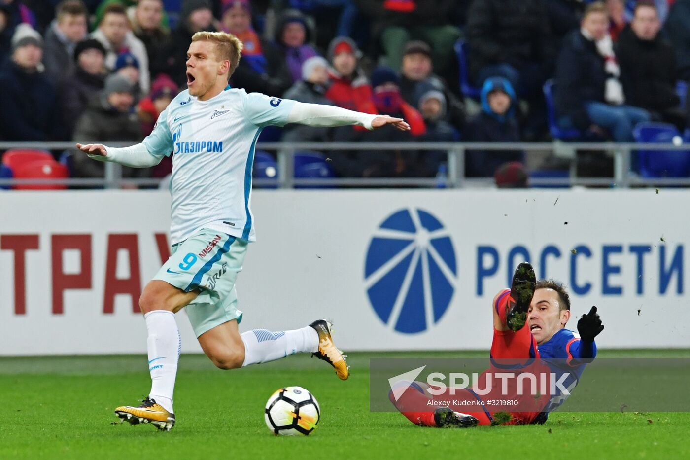 Football. Russian Premier League. CSKA vs. Zenit
