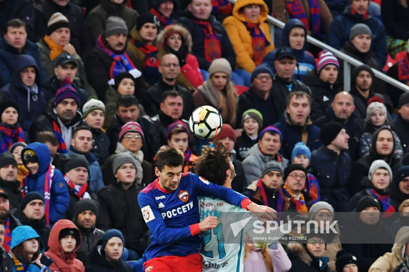 Football. Russian Premier League. CSKA vs. Zenit