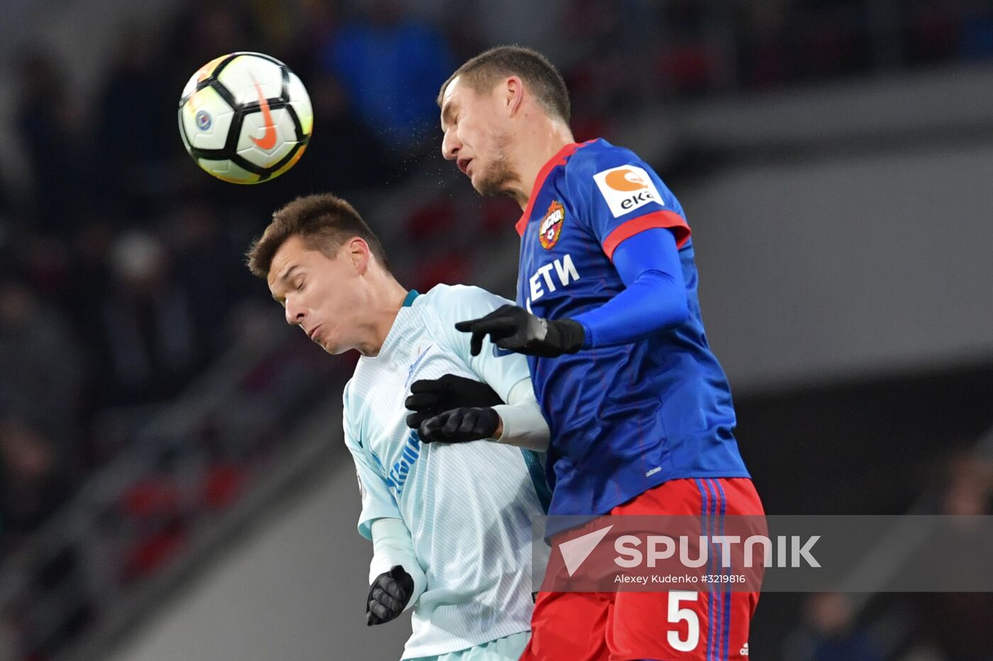 Football. Russian Premier League. CSKA vs. Zenit