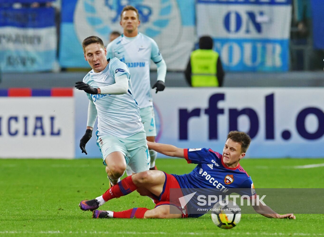Football. Russian Premier League. CSKA vs. Zenit