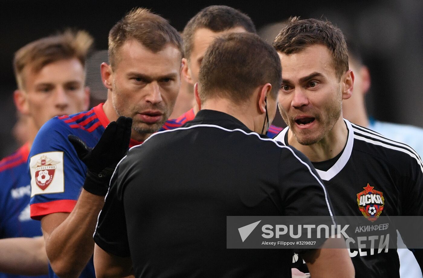 Football. Russian Premier League. CSKA vs. Zenit