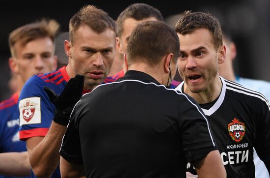 Football. Russian Premier League. CSKA vs. Zenit
