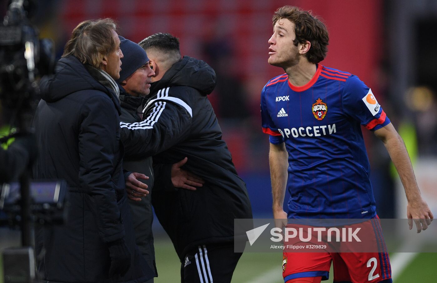 Football. Russian Premier League. CSKA vs. Zenit