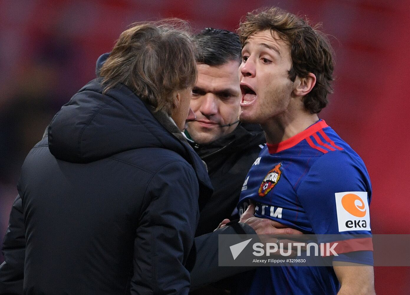 Football. Russian Premier League. CSKA vs. Zenit