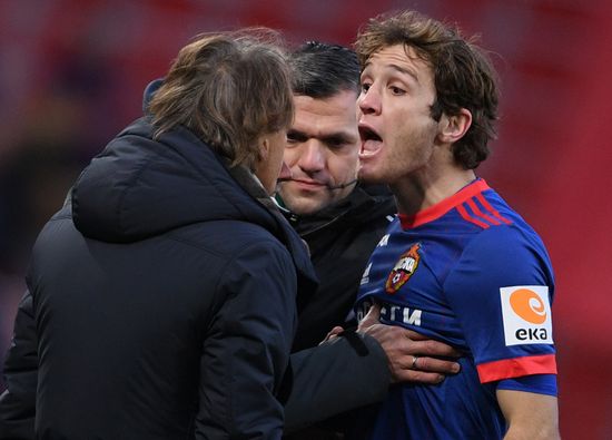 Football. Russian Premier League. CSKA vs. Zenit