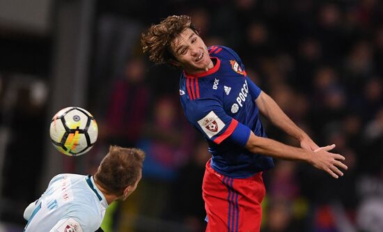 Football. Russian Premier League. CSKA vs. Zenit