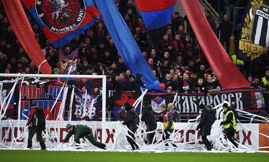 Football. Russian Premier League. CSKA vs. Zenit