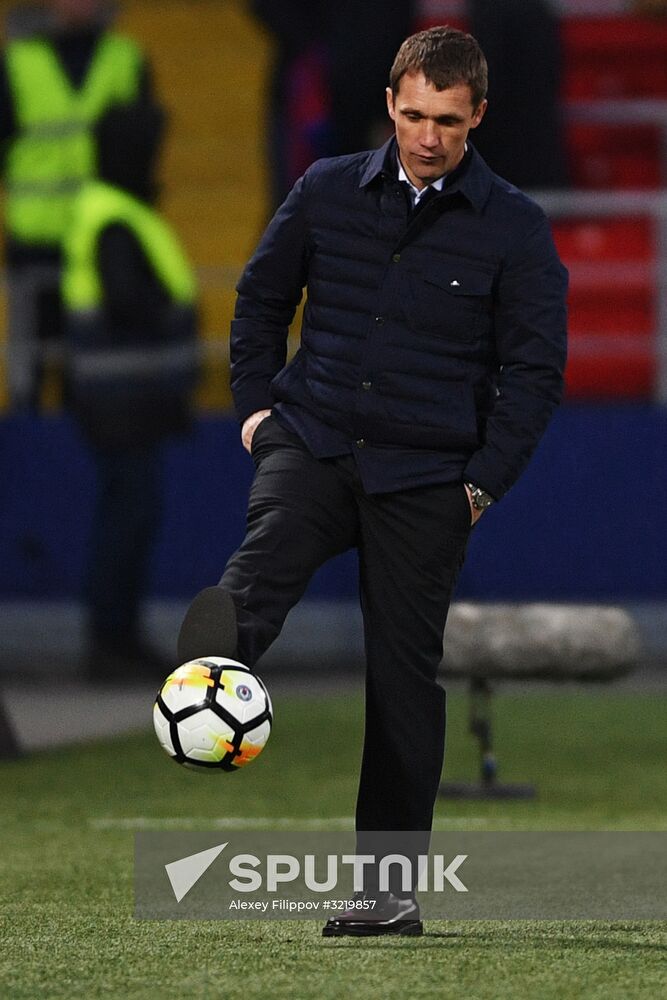 Football. Russian Premier League. CSKA vs. Zenit