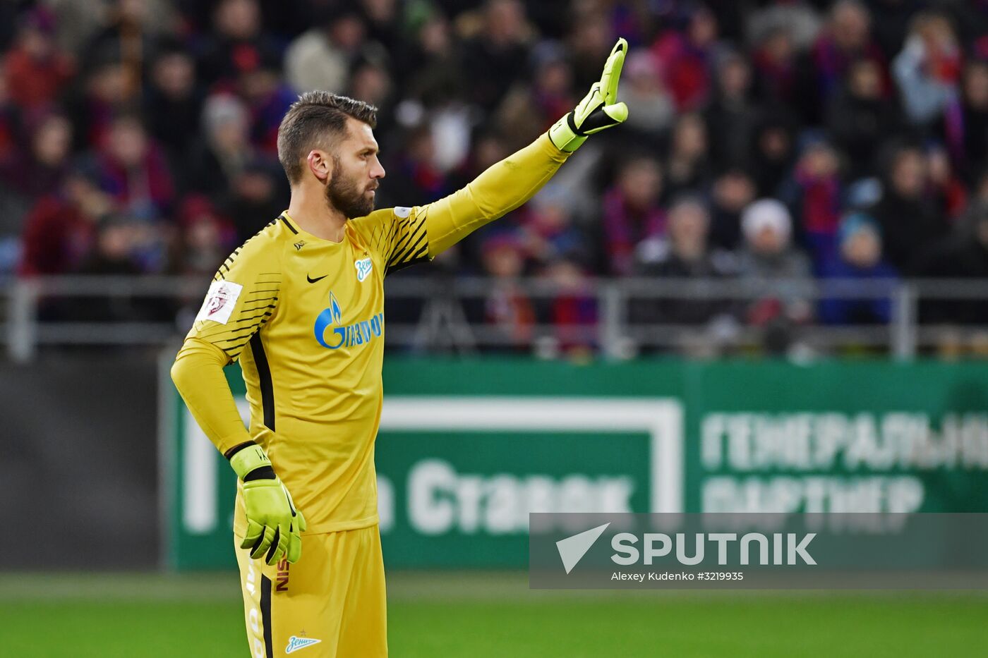 Football. Russian Premier League. CSKA vs. Zenit