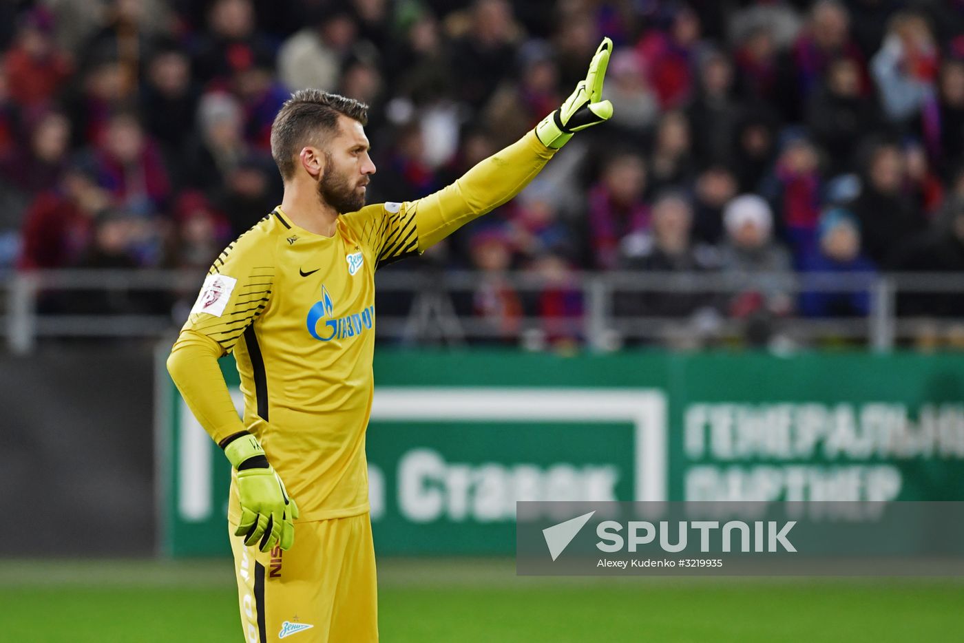 Football. Russian Premier League. CSKA vs. Zenit