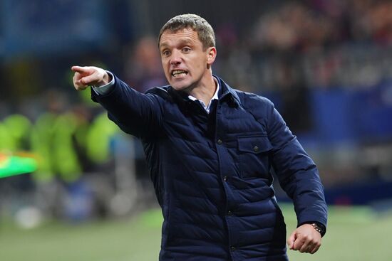 Football. Russian Premier League. CSKA vs. Zenit