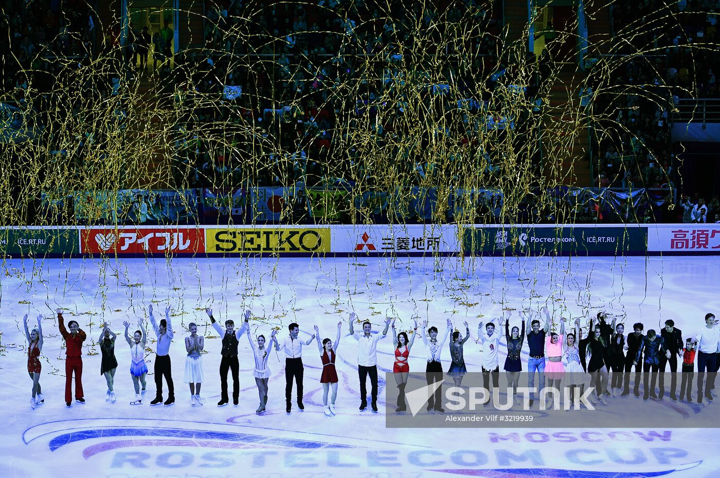 ISU Grand Prix of Figure Skating. Rostelecom Cup. Exhibition gala