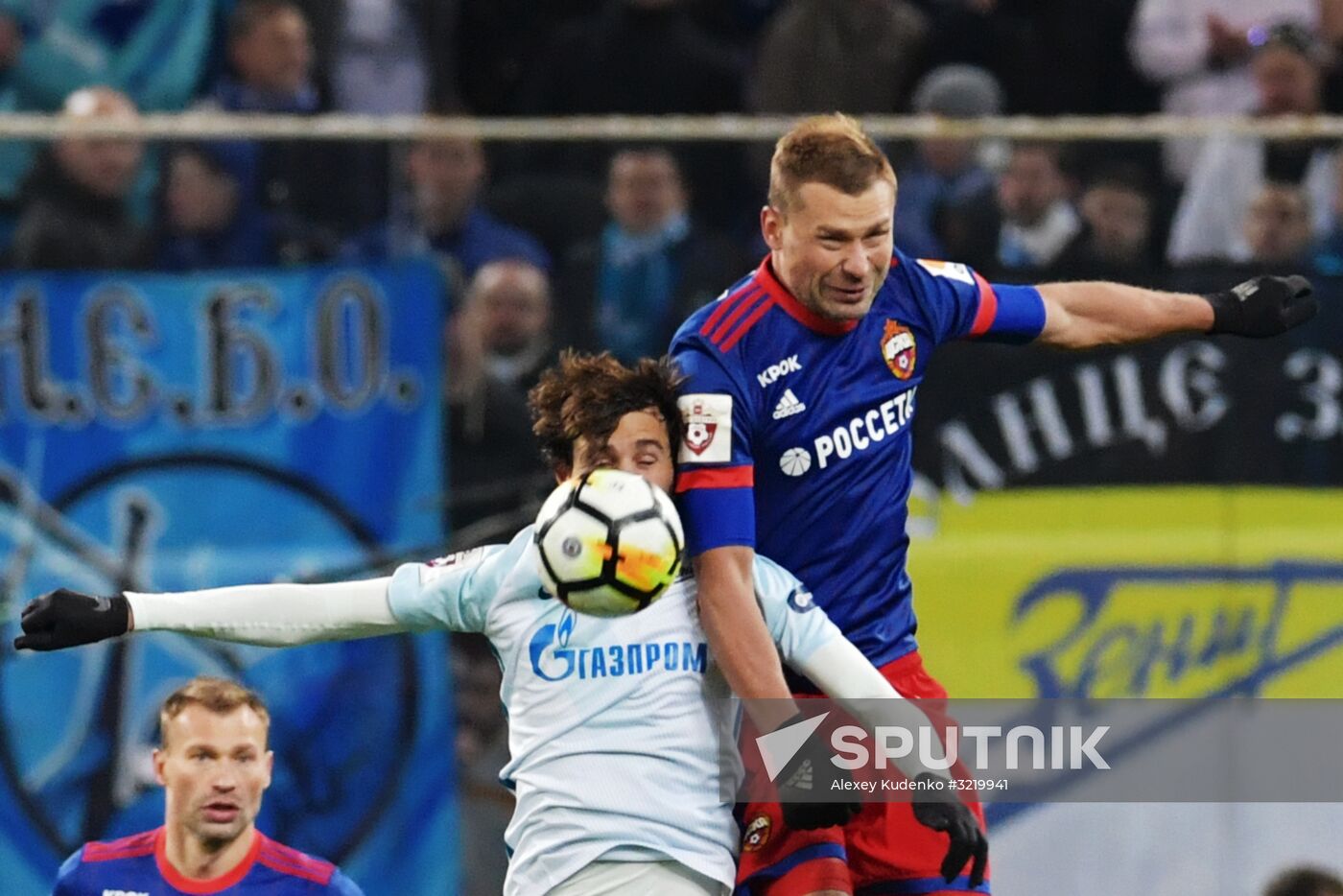 Football. Russian Premier League. CSKA vs. Zenit