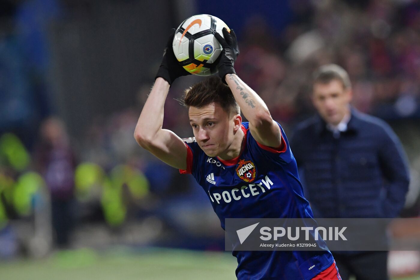 Football. Russian Premier League. CSKA vs. Zenit