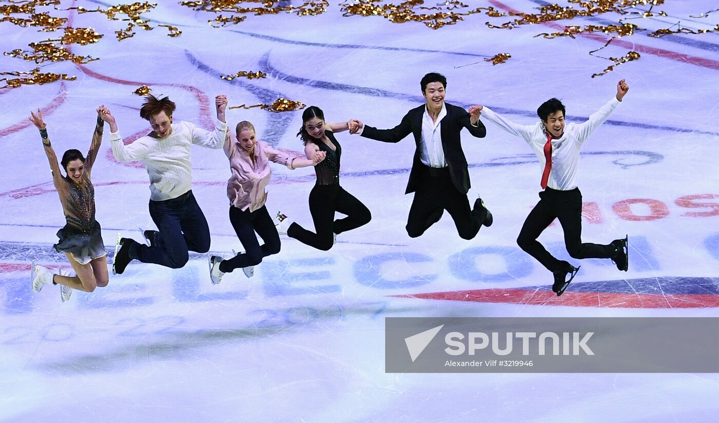 ISU Grand Prix of Figure Skating. Rostelecom Cup. Exhibition gala