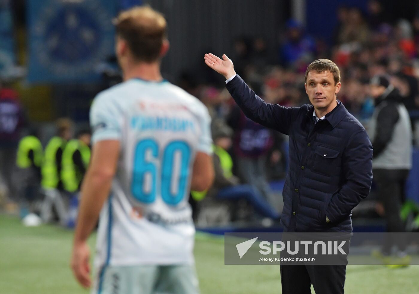 Football. Russian Premier League. CSKA vs. Zenit