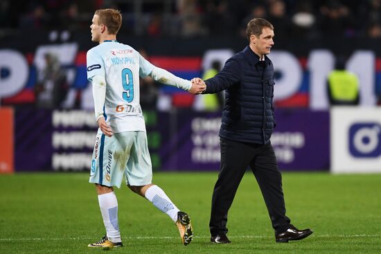 Football. Russian Premier League. CSKA vs. Zenit