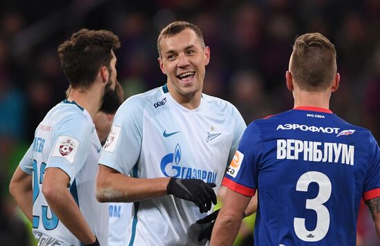 Football. Russian Premier League. CSKA vs. Zenit