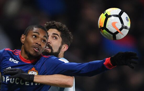 Football. Russian Premier League. CSKA vs. Zenit